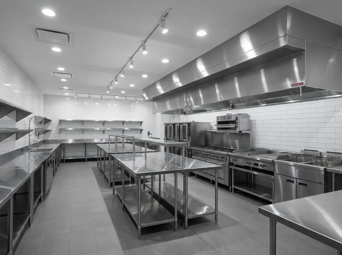 Commercial kitchen design and layout planning